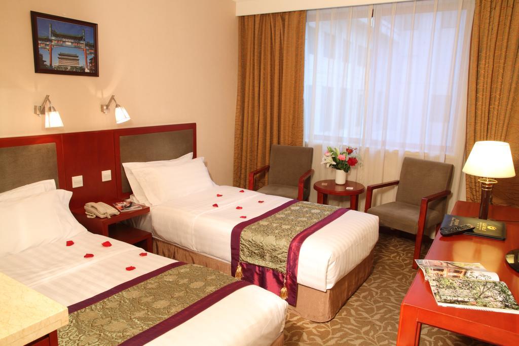 Beijing Chong Wen Men Hotel Oda fotoğraf