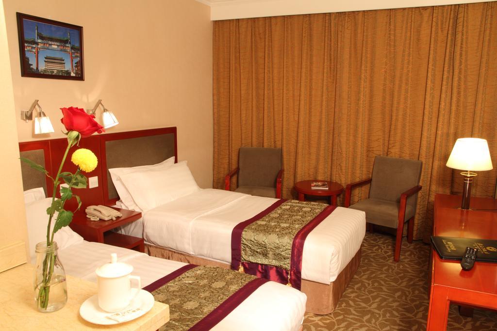 Beijing Chong Wen Men Hotel Oda fotoğraf